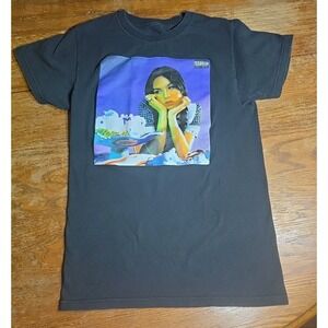 Olivia Rodrigo Sour Album Promo‎ T-Shirt Adult XS Black Cotton